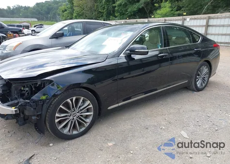 2016 Hyundai Genesis 3.8 z USA, uszkodzony, nr VIN KMHGN4JE4GU135157